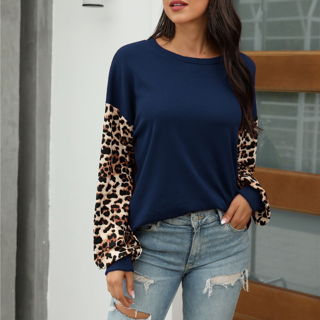 Blusa Feminina Gola Leopardo®