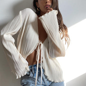 Blusa Feminina de Manga Longa®
