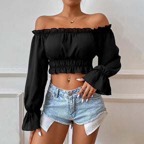 Camisa Feminina Manga Longa Bufante®