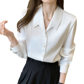 Blusa Feminina de Cetim Liso®